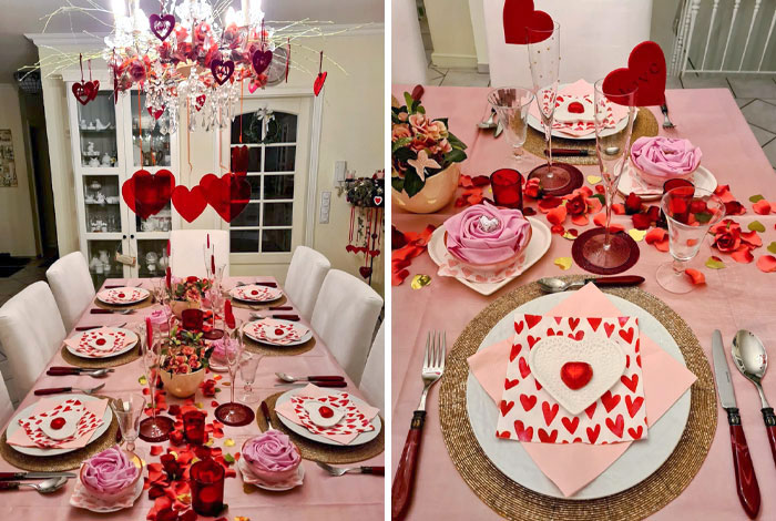 Celebrating Valentine's Day At Home