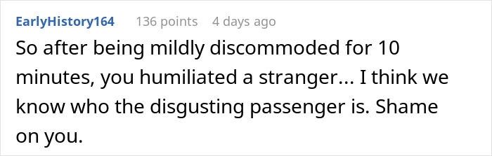 &ldquo;I Couldn&rsquo;t Believe The Temerity Of It&rdquo;: Guy Takes Revenge On Selfish Passenger