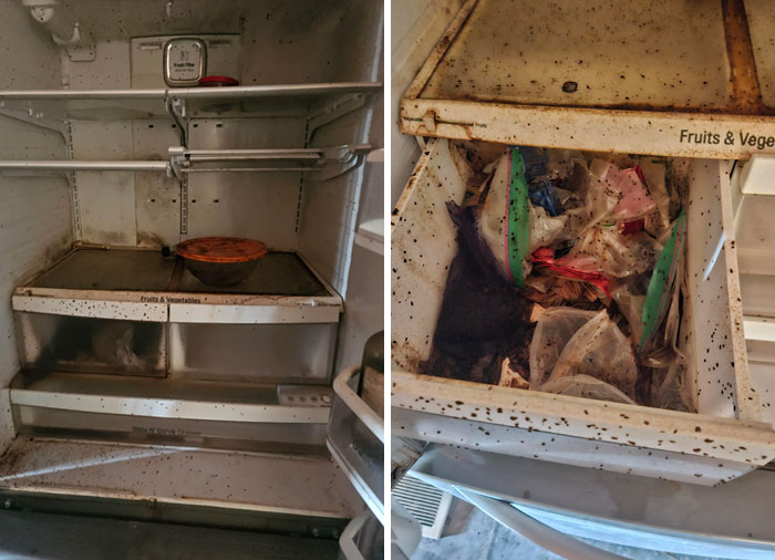 Fridge At A Jobsite