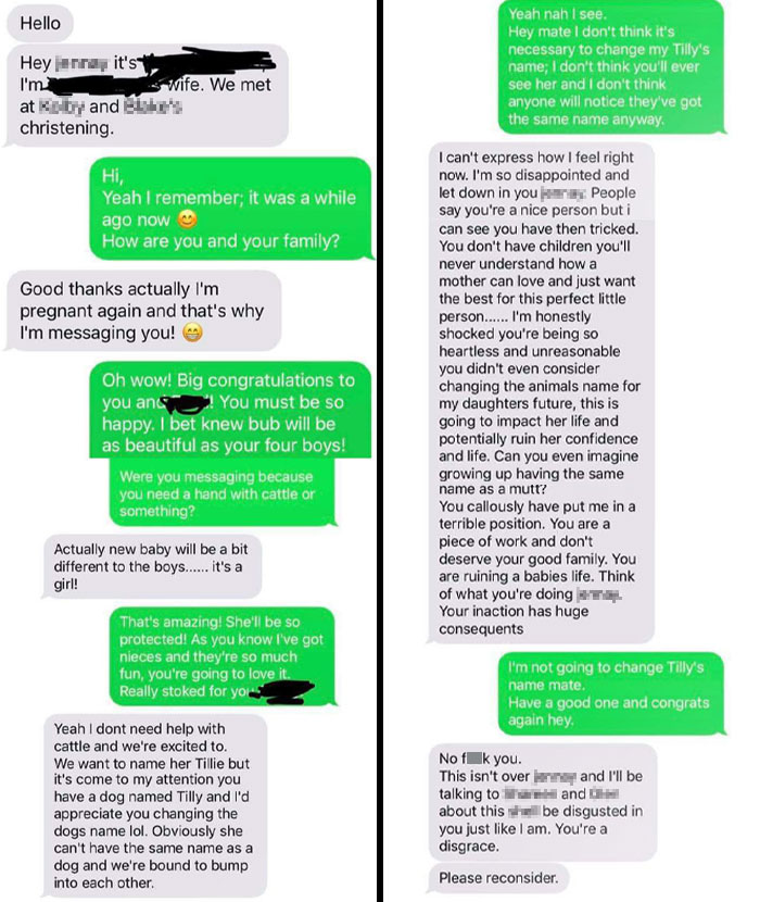 She Really Wants Her To Change The Dog's Name