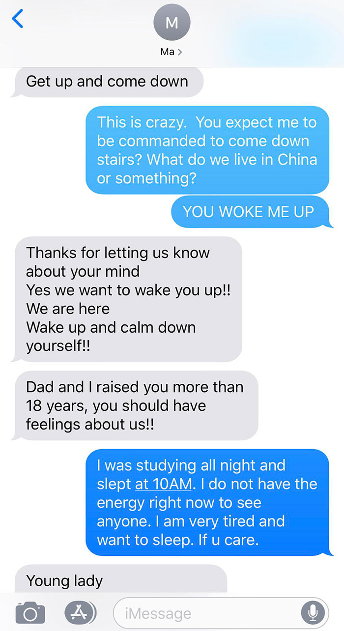 My Demanding Parents