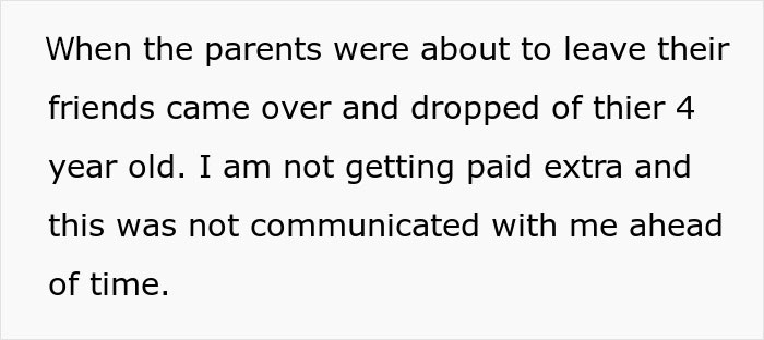 Woman Calls Babysitter Rude After She Refuses To Babysit Again