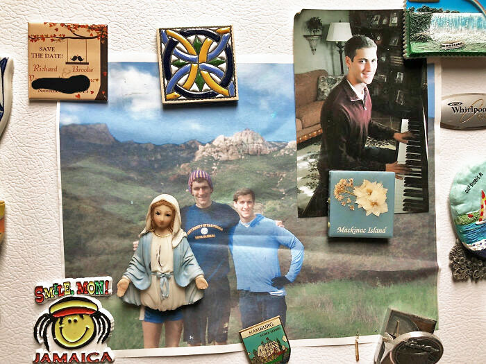 My Grandma Likes This Picture Of My Brother And Me On Her Fridge, But Isn't Particularly Fond Of My Ex