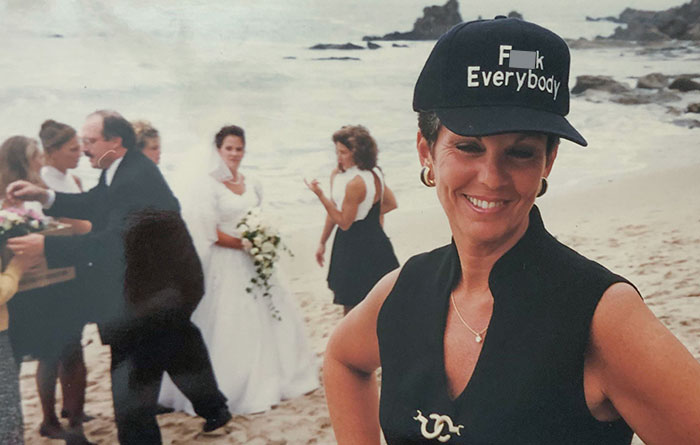 Just Found This Picture Of My Grandma In A Wonderful Hat At My Aunt’s Wedding