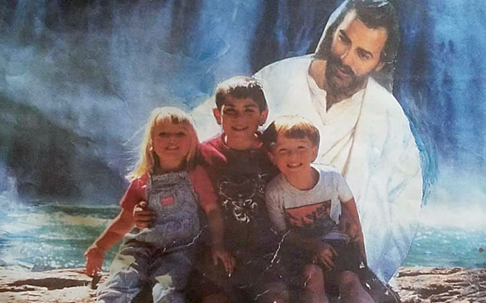 When We Were Kids, My Grandma Used To Alter Our Photos Like This