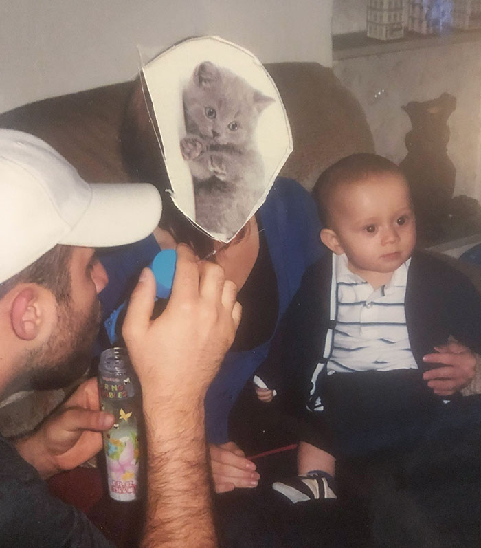 Grandma Used To Cut Out My Exes From Her Photos. She Passed A Few Months Ago And My Mom Sent Me This