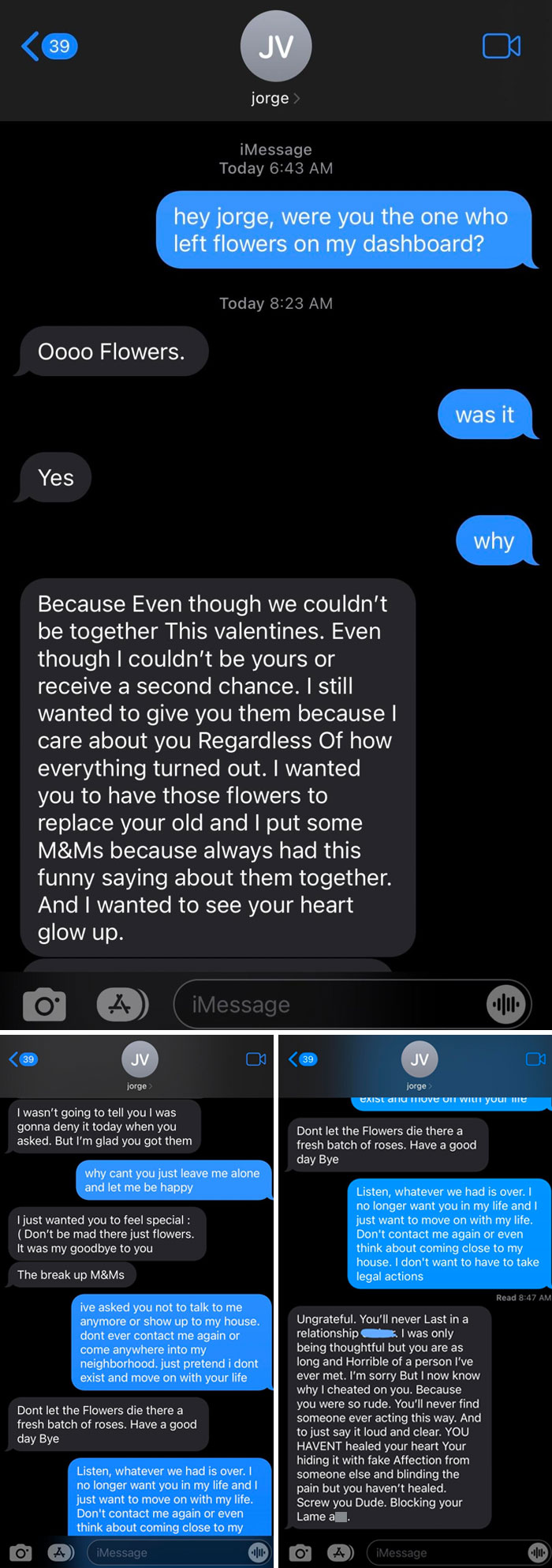 My Ex Left Flowers On My Windshield