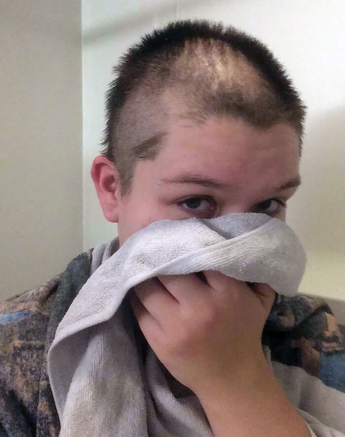 I Used Some Cheap Clippers That Gave Out 1/3 Of The Way Through Shaving My Head