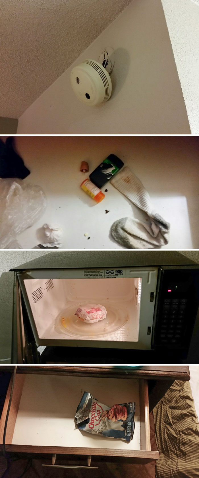 Stayed At A Cheap Hotel This Weekend. Wasn't Quite Prepared For This Level Of Sketch