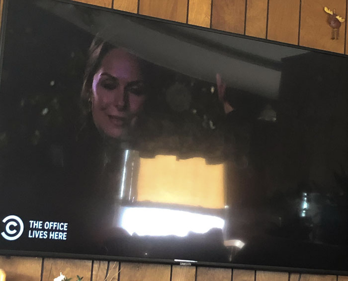 My Parents Insist On Having The TV On A Wall That Gets Blasted With Glare