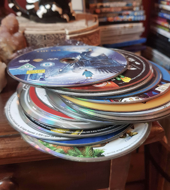 How My Parents Store Their DVDs
