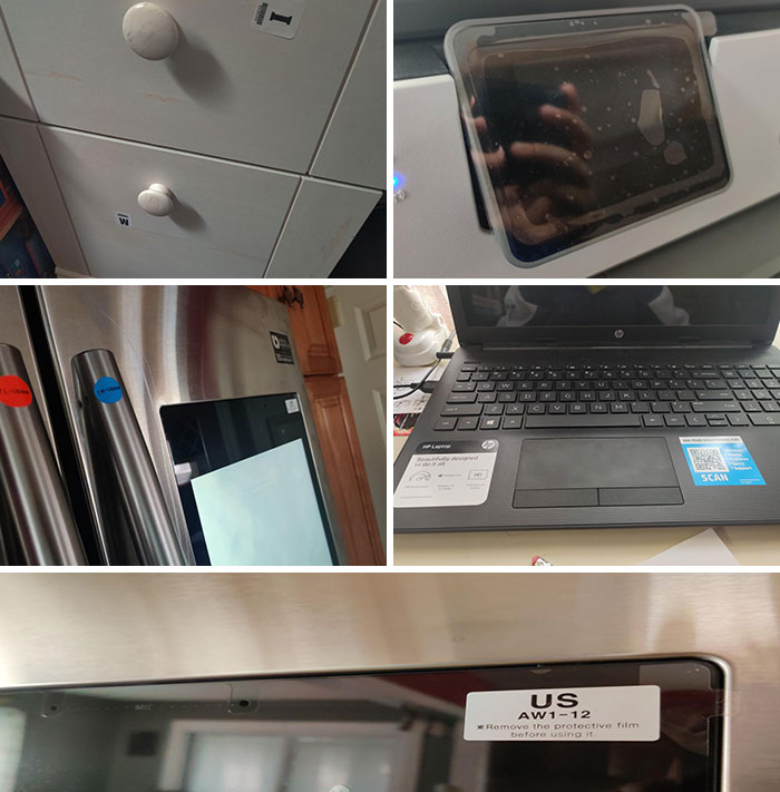 My Dad Never Takes The Stickers Off Of His Things And He Yells At Me If I Touch Them