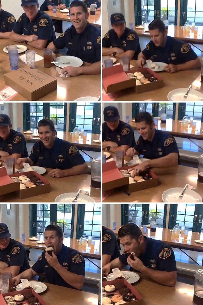 So This Was Supposed To Be The Gender Reveal, But Somehow The "Gender Reveal" Part Got Left Out, And Typical For My Husband, He Ate The Cupcake Whole Not Even Noticing The Pink Cream Center