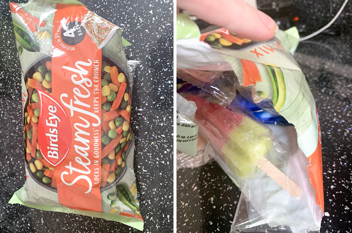 Parent Hack. I'm Sure The Kids Won't Find The Ice Cream Here