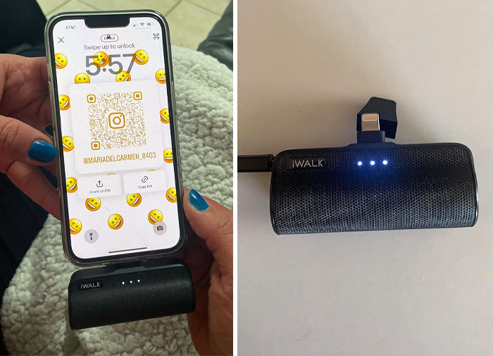 Never Be Caught With A Dead iPhone Again With This Ultra-Compact Lipstick-Sized Iwalk Charger 