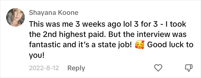 “Getting Hired On The Spot Is A Huge Red Flag”: Woman Gets 4 Job Offers In One Day “Getting Hired On The Spot Is A Huge Red Flag”: Woman Gets 4 Job Offers In One Day