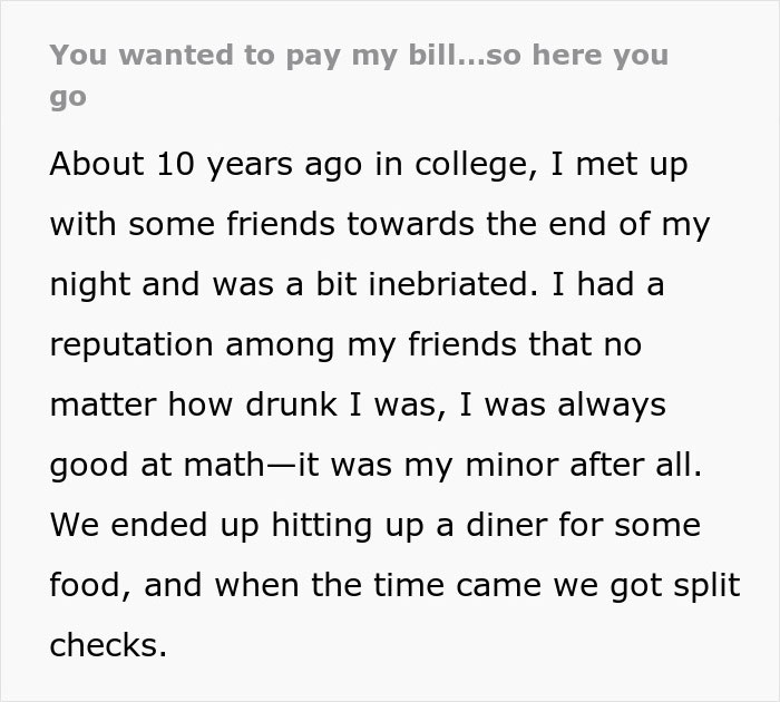 Woman Insists A Friend Is Too Drunk To Pay A Bill, She Maliciously Complies To Teach Her A Lesson