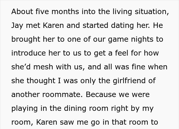 Roommate&rsquo;s GF Wants The Only Woman In The Household Out, Gets Herself Dumped Instead