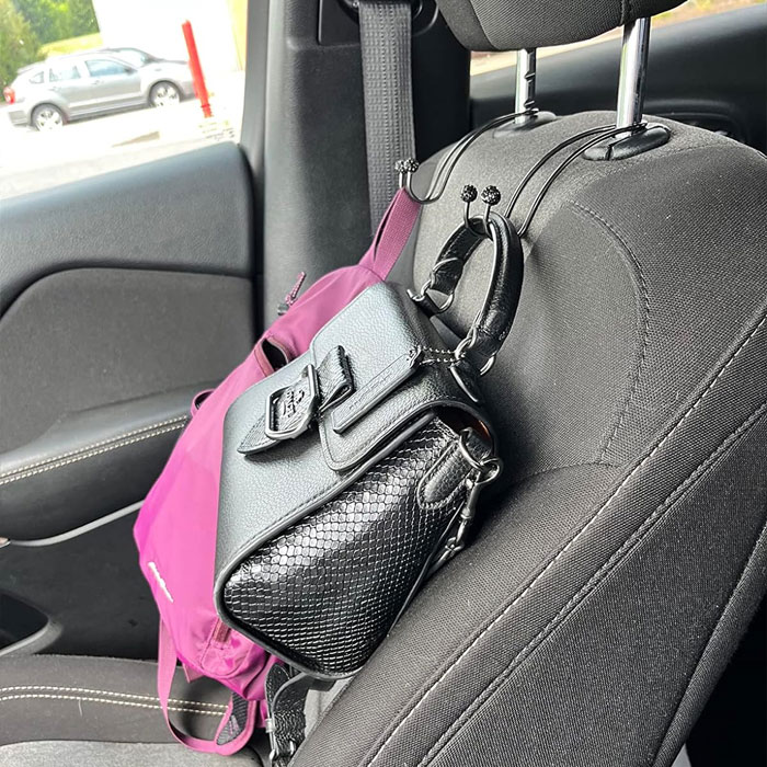 Unleash Your Inner Diva With These Bling Car Hangers, Perfect For Organizing Your Ride In The Chicest Way Possible