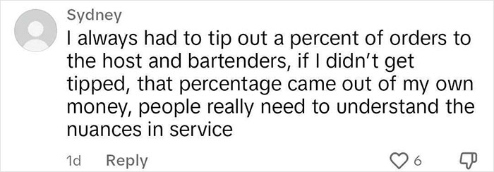 &ldquo;Brilliant Response&rdquo;: Waitress Praised For Defending Herself From Non-Tippers