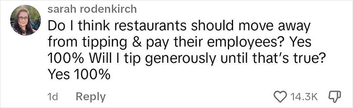 &ldquo;Brilliant Response&rdquo;: Waitress Praised For Defending Herself From Non-Tippers