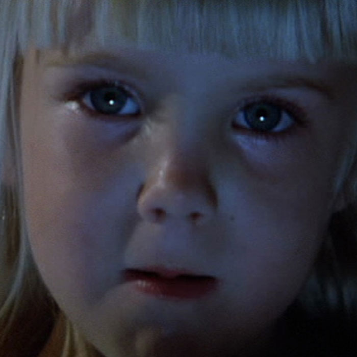 Girls face from Poltergeist