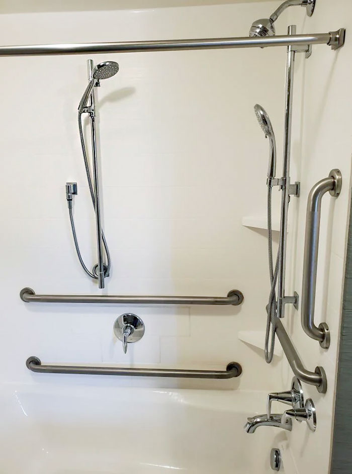 My Mom's Shower At Her Hotel