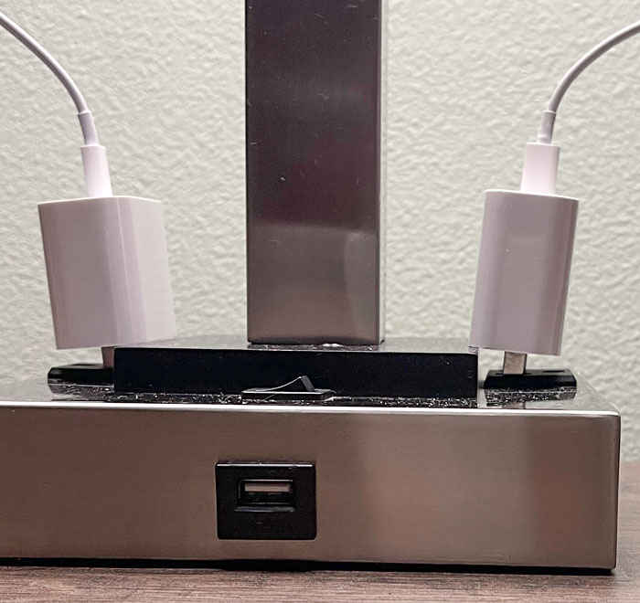 These Charging Ports In A Hotel