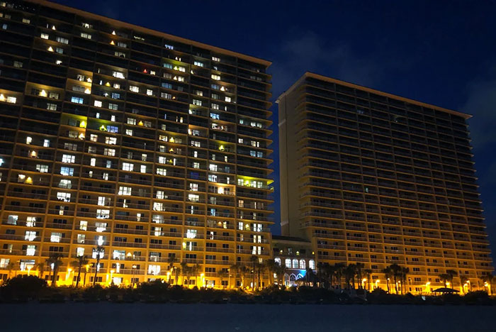 First Day Of Vacation And Our Half Of The Hotel Doesn't Have Power. Guess Who Might Be Going Home Early