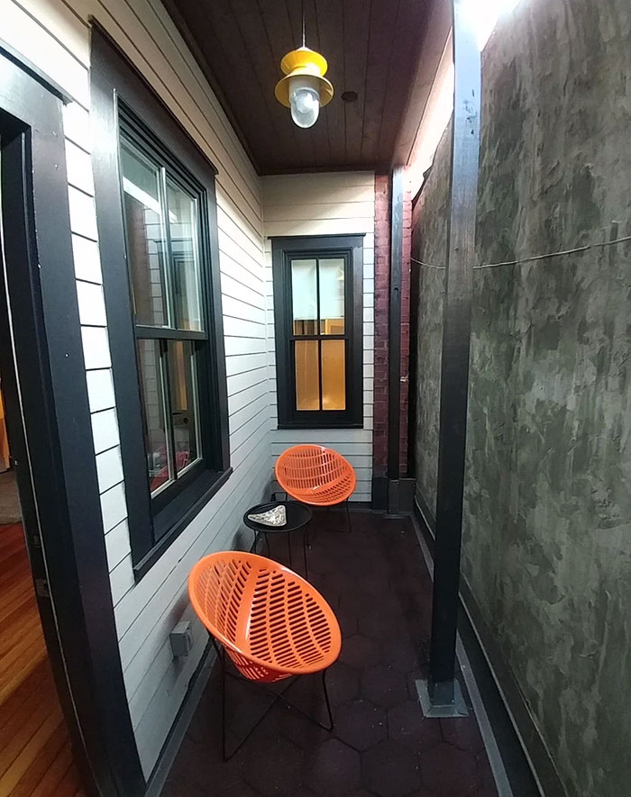 They Said That Hotel Includes A "Private Balcony". It's Just A View Of The Wall Of The Next Building