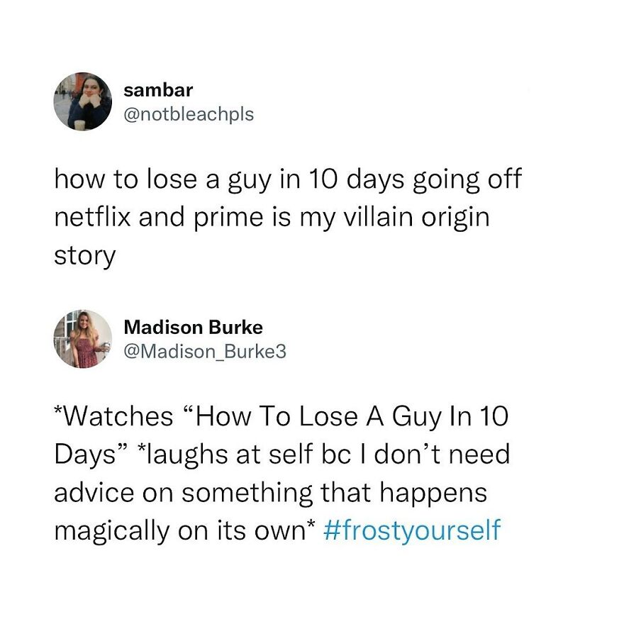 If We're Not Married By The Time We're 80, Want To Go In On A Costco Membership Together??? Romcom Brackets Round One Is Live In Stories... Now! @cameronjawesome Twitter / Someguynamedjon @emilymcwinter Twitter/ Fatumakhaireh Twitter / Notbleachpls Twitter / Madison_burke3 Twitter/ Barryonhere