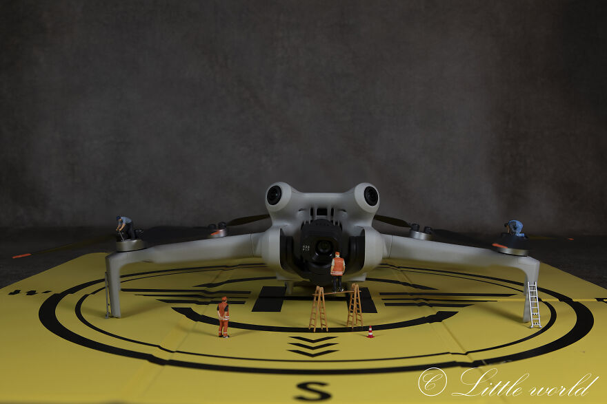 Total Inspectyion And Safety Check Of The Drone