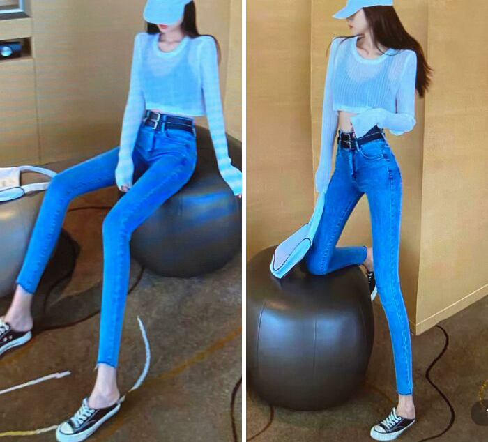 When Her Legs Are Taller Than You