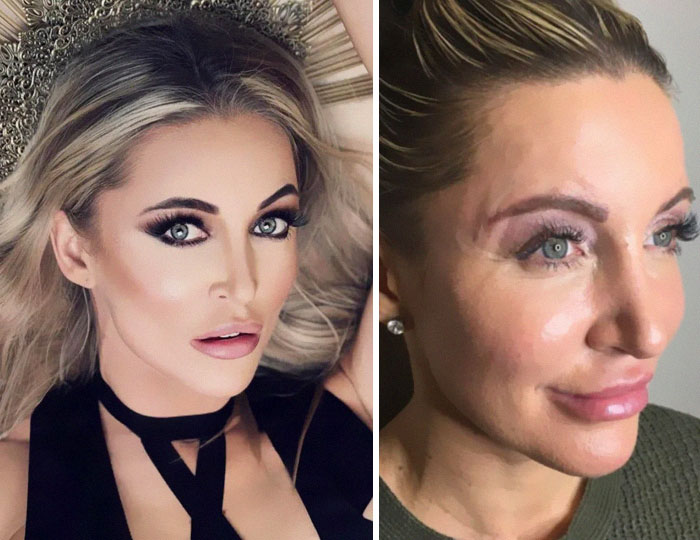 Her Own Instagram vs. Tagged Photo... It Was Untagged Real Quick