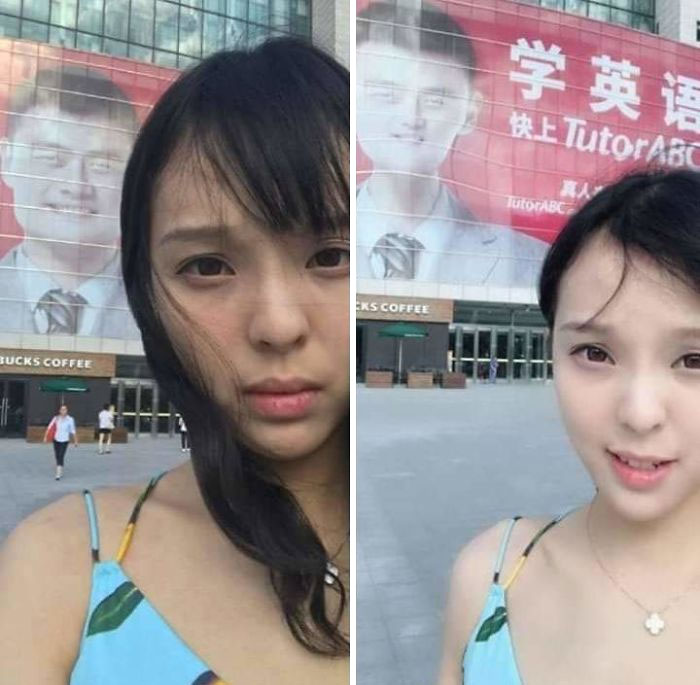 She Looks Better Without It Though