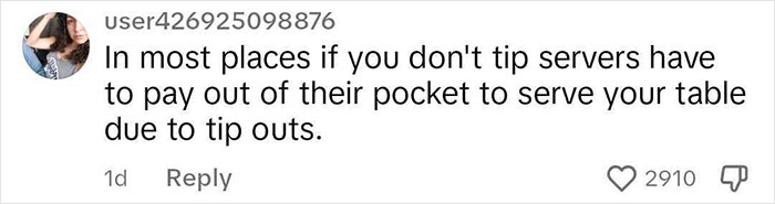 &ldquo;Brilliant Response&rdquo;: Waitress Praised For Defending Herself From Non-Tippers