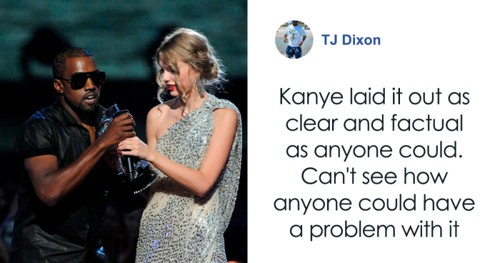 “Not Your Friend”: Kanye Writes Message To Taylor Swift Fans About His Influence On Her Career