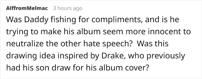 &ldquo;It&rsquo;s Time For A CPS Visit&rdquo;: North West Draws Kanye&rsquo;s Album Cover Of Barely Clothed Bianca Censori