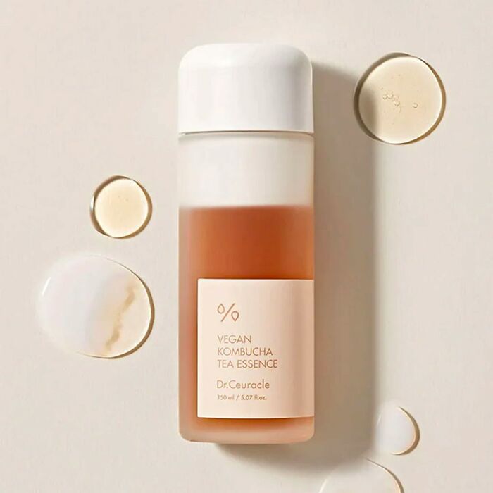  Vegan Kombucha Cream Essence : Unleash The Power Of Korean Skin Care With 78% Tea Extract, Camellia, And Sunflower Seed Oil