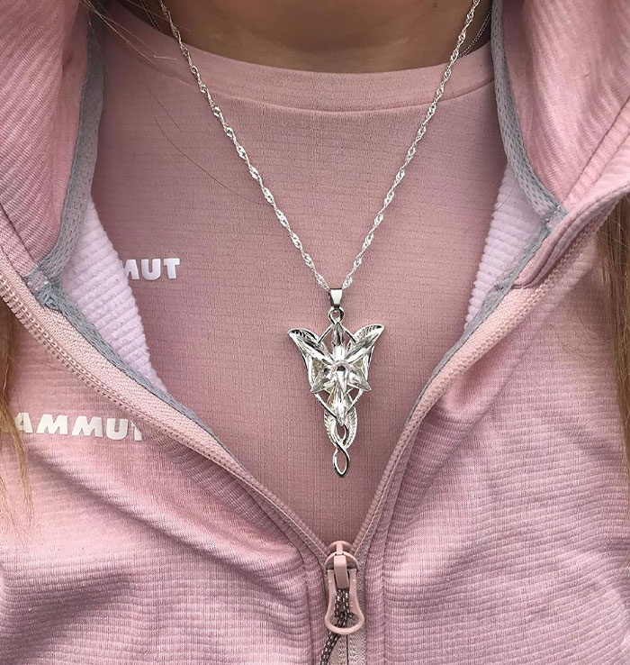 Pledge Your Love Like Arwen With This Shining Evenstar Necklace