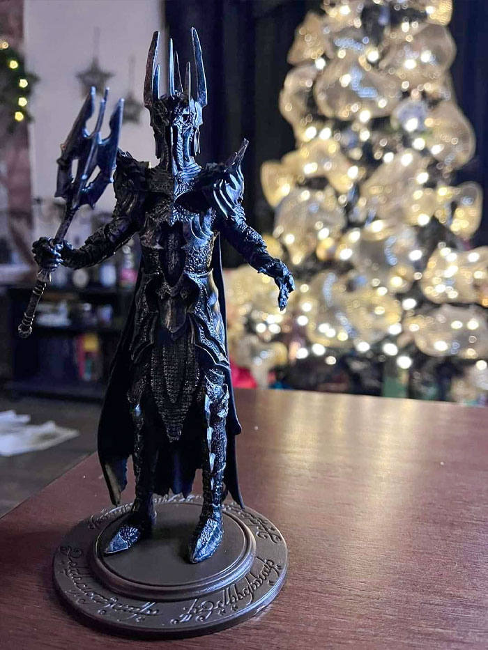 Get Your Own Mini Sauron To Rule Your Desk Space Or Bookshelf, Bendable And Eerily Majestic