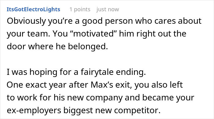 Team Lead Gets Told He's Bad At Motivating, So He Encourages Their Star Employee To Quit