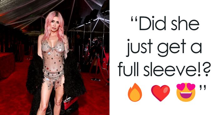 Megan Fox Debuts Full Sleeve Tat At Grammys Viewing Party, And People Are Making The Same Joke