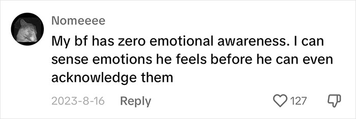 Woman Shares How Ladies Have To Carry The Emotional Burden Of Men Not Expressing Their Feelings