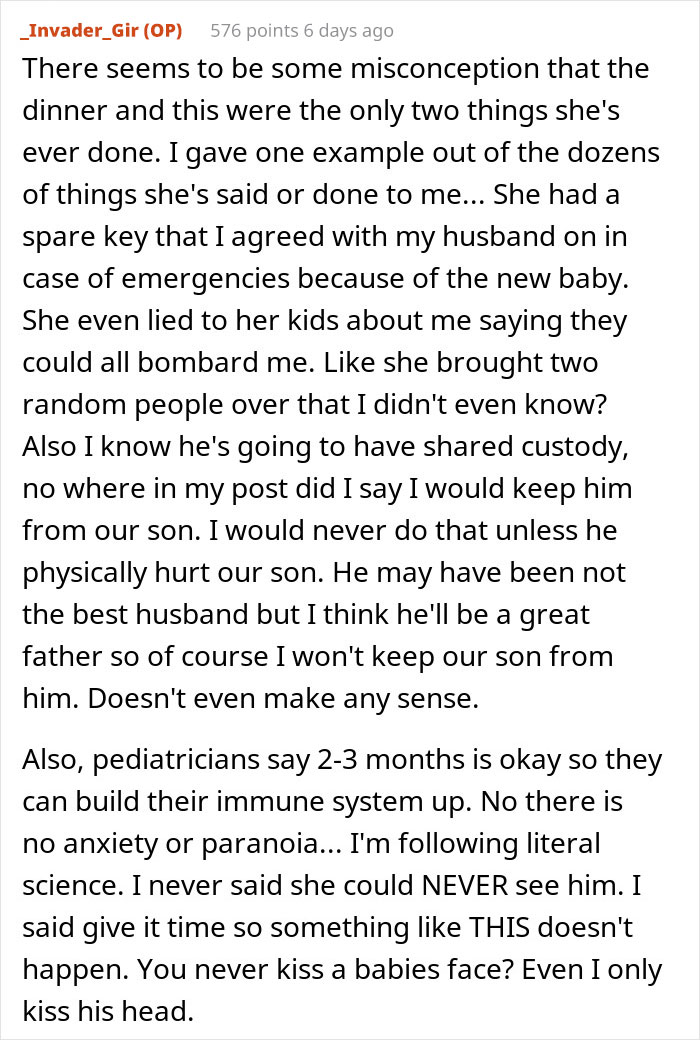 "MIL Ignored My Wishes And Got My 3-Week-Old Sick And Now I'm Leaving My Husband"