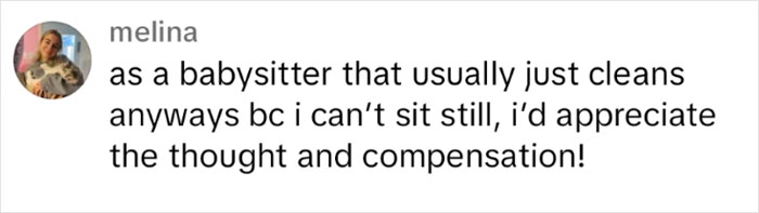 "She Liked The Opportunity": Mom Made A List For Babysitter To Make Extra Cash