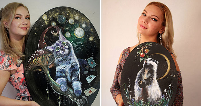 I Am An Artist Who Created 20 Paintings Featuring Fantasy Worlds (20 Pics)