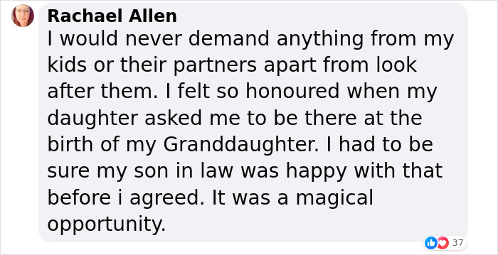 MIL Assumes She Will Be In The Delivery Room And Might Even Cut The Cord, Gets Told 'No'