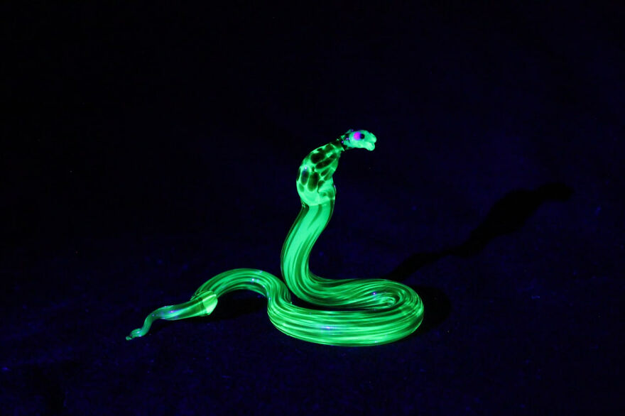 I Made Figurines Out Of Uranium Glass (24 Pics)