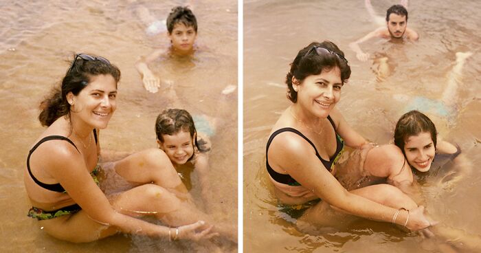 This Photographer Asks People To Reenact Their Old Photographs, Here’s The Result (30 Pics)